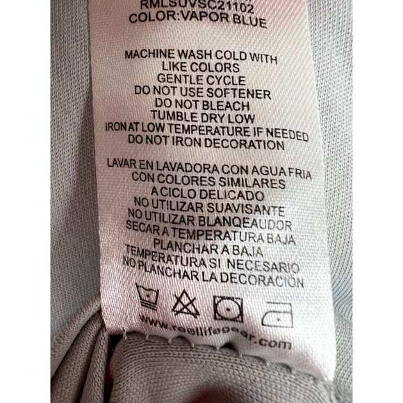 Reel Life Shirt Mens XXL 2XL Gray Sun Ray Defender Series Long Sleeve Fishing - Picture 7 of 8